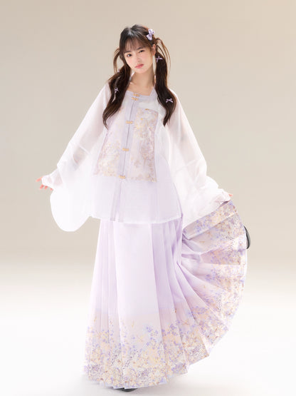 Strings Song Modern Hanfu Snow Leopard