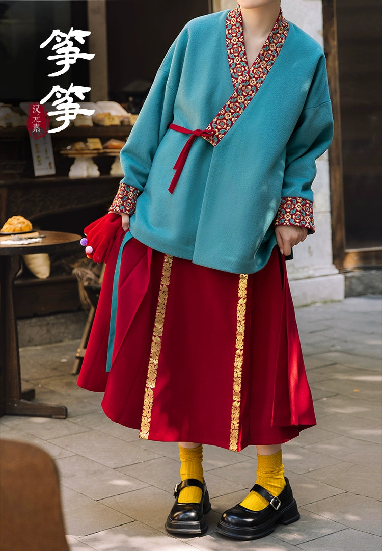 Lookbook Series Palace Song Dynasty Hanfu Zither