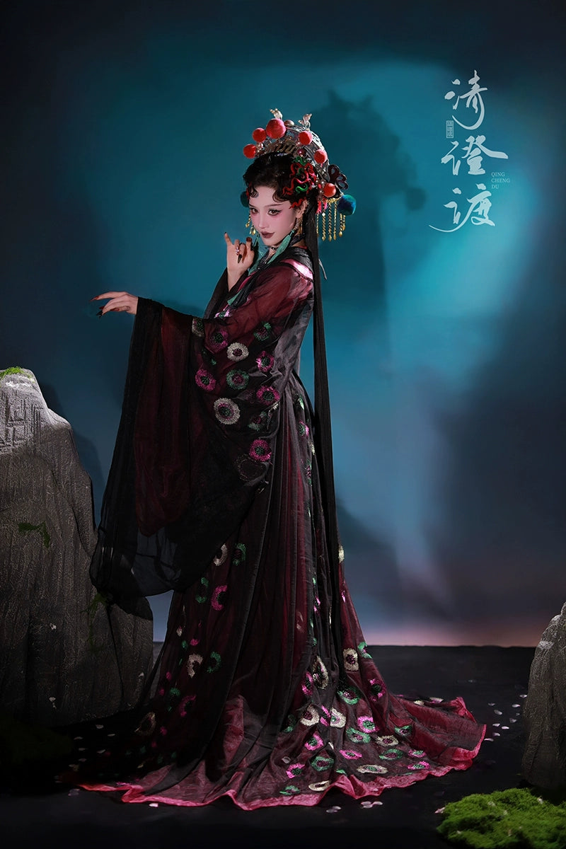 Costume Series Warring States Hanfu Dance Skirt