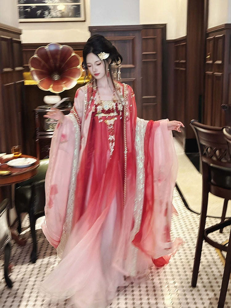 Twelve Flower Goddesses Series Hibiscus 2.0 Hanfu Dress