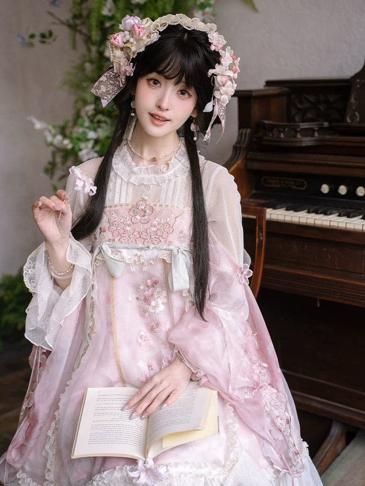 Picks Hype Series Hanfu Falling Sakura Flourish
