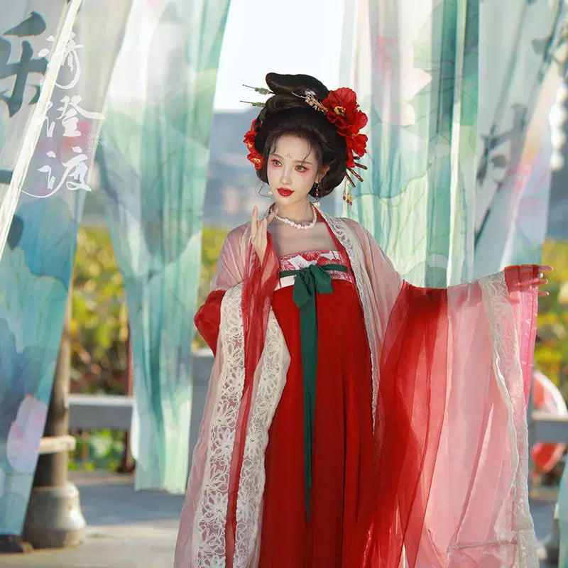 Costume Series Bei Liang Hanfu Dance Skirt