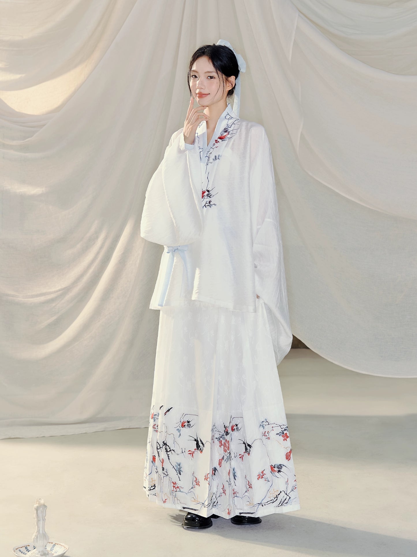 Lookbook Series Strings High-Grade Fabrics Ming Dynasty Hanfu Dress