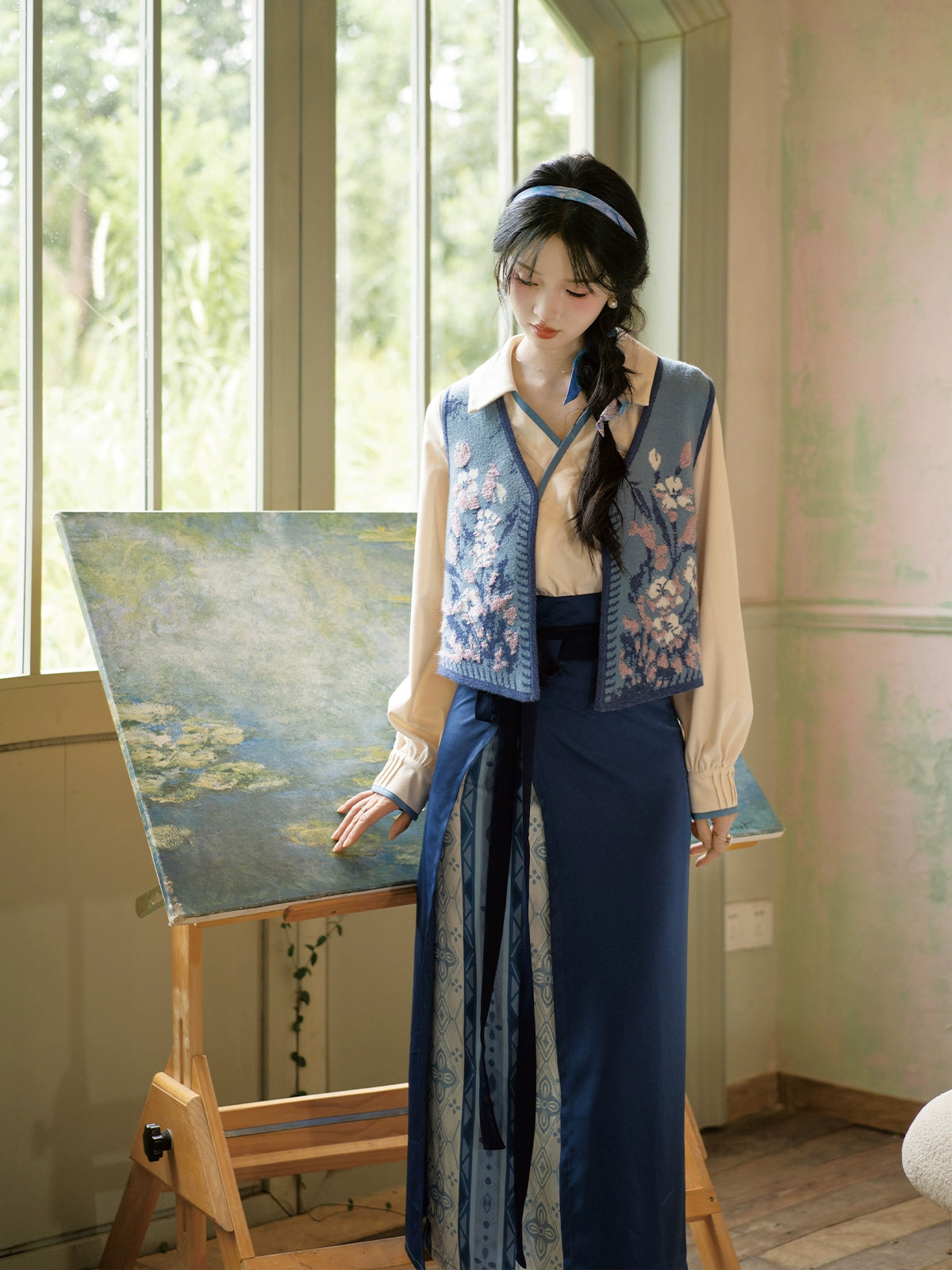 Lookbook Series Ethnic Autumn Hanfu Freesia