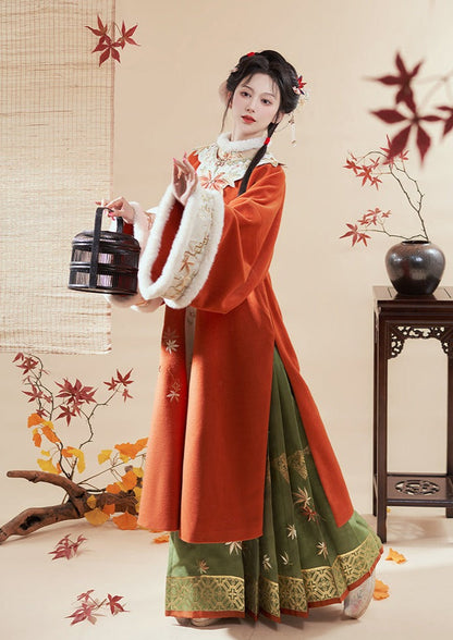 Ming Dynasty Modern Hanfu Qipao Cheongsam Dress Skirt, gifts for women 2024