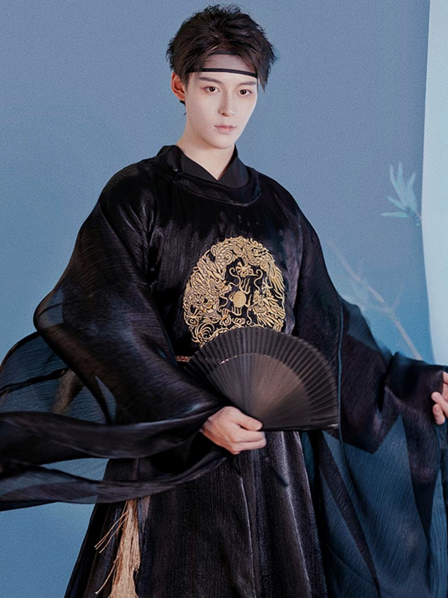 Ming Dynasty Flying Fish Clothing Men Hanfu