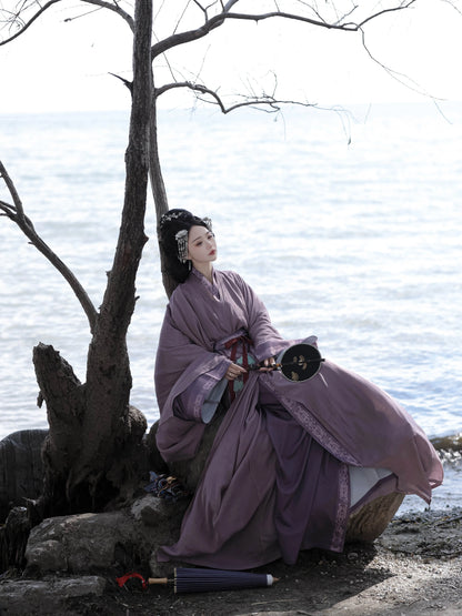 Trailing Robe Women's Hanfu Warring States Robe 莫离 Trailing DRESS – Hanfu Shop