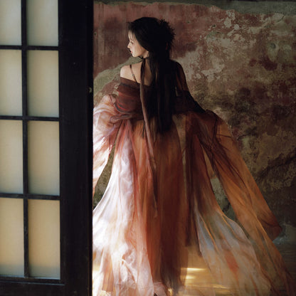 Timeless Fragrance Series Dead-Leaf Butterfly Hanfu