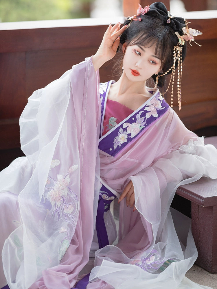 Original Hanfu women Wei and Jin Dynasties Waist-length skirt