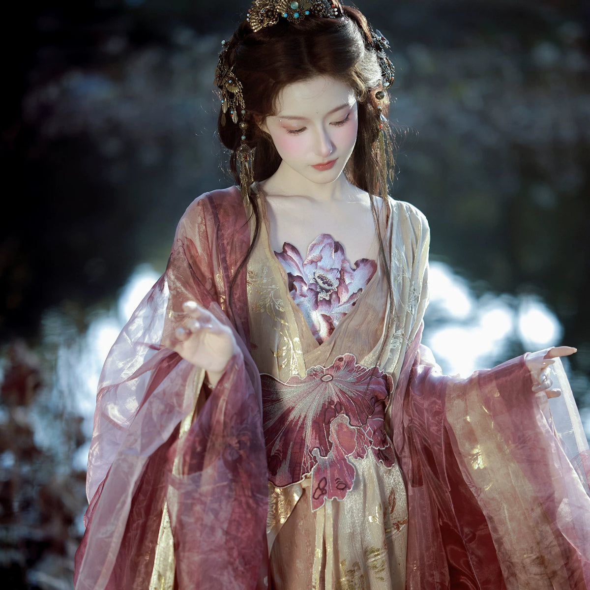 Timeless Fragrance Series Withered Lotus Hanfu