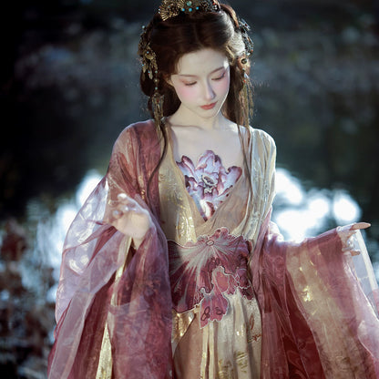 Timeless Fragrance Series Withered Lotus Hanfu