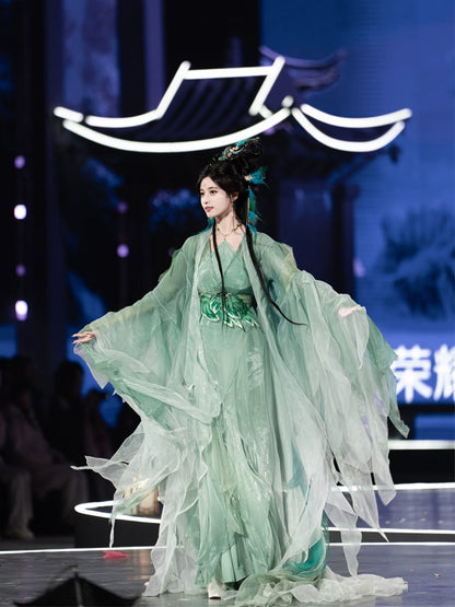 Mythology Series Aura Nix Embroidered Myrobalan Skirt Hanfu