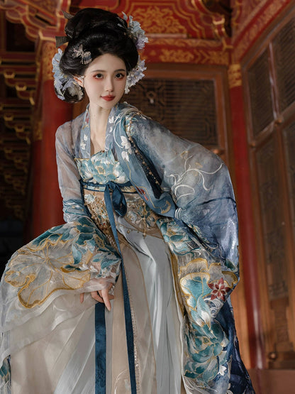 Ethereal Dreamscape Series Supreme Hanfu-Lunar Ashes Melodious Tune