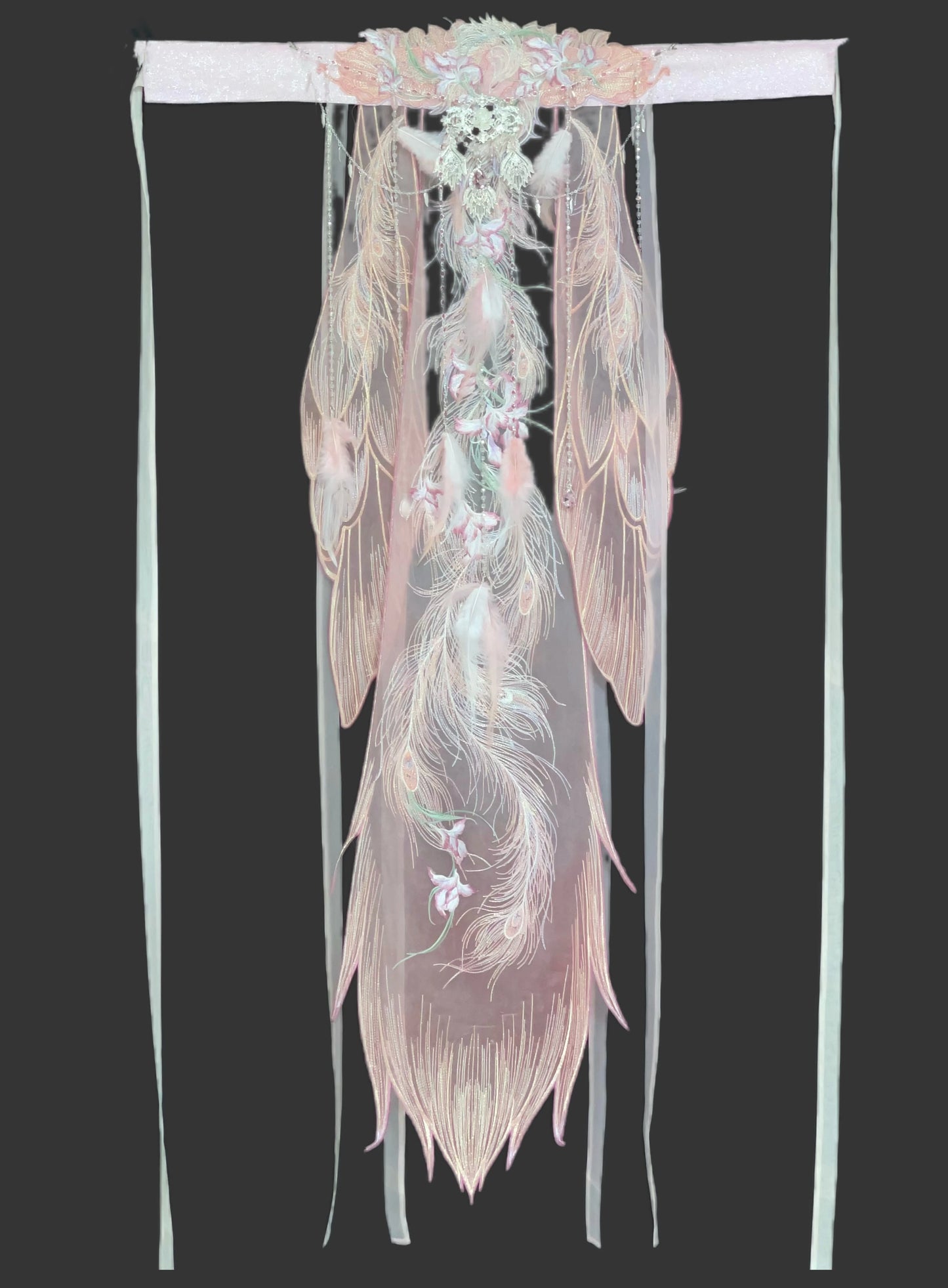 Haute Couture Series Woven Fabric Embroidered Hanfu Qing Huan Rubythornix Han