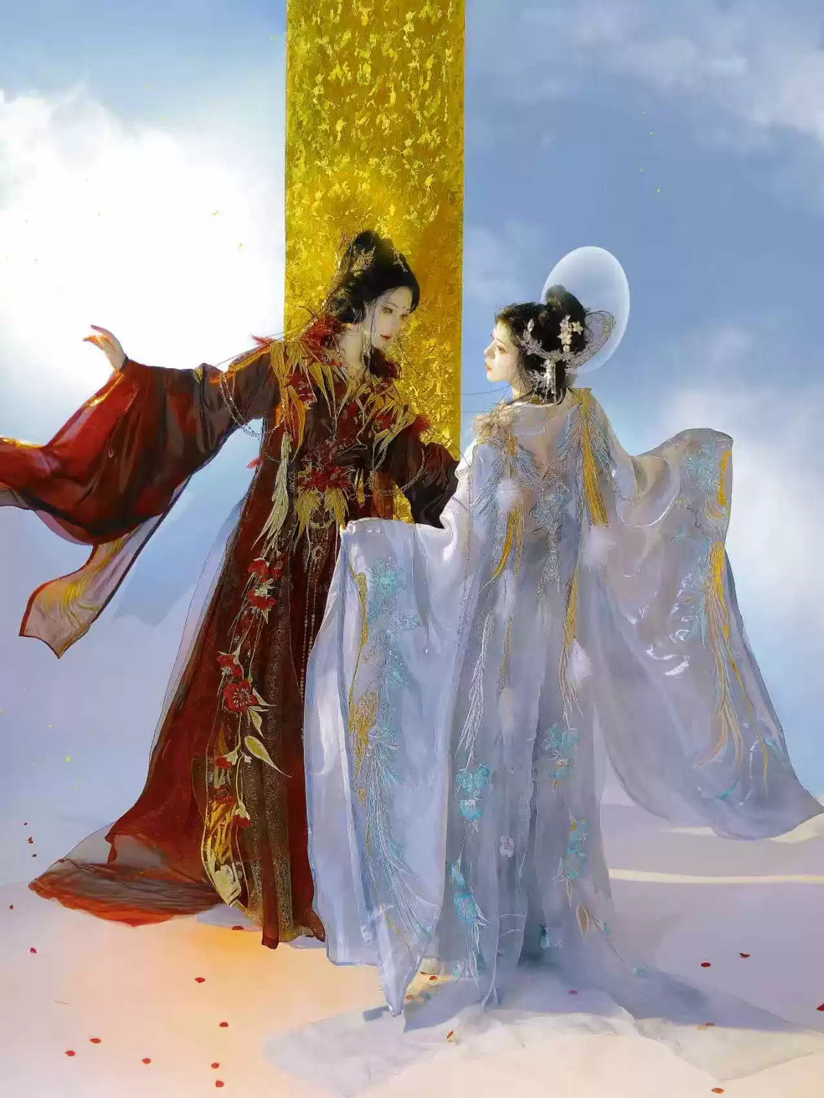 Lookbook Series Sun and Moon in Shared Radiance