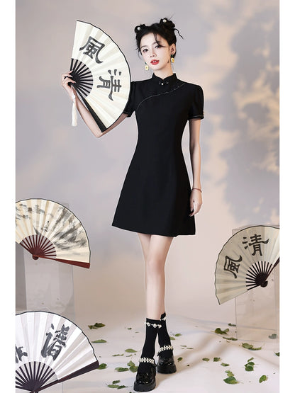 New Chinese Style Cheongsam Qipao Girlish Dressy Casual 43