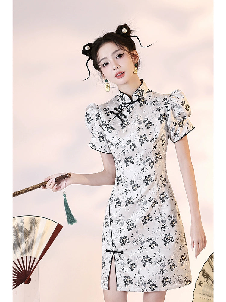 New Chinese Style Cheongsam Qipao Girlish Dressy Casual 26