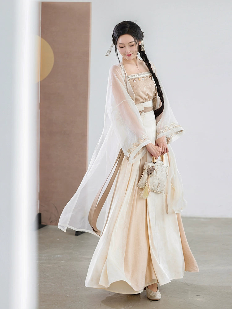 Lookbook Series Dreams Song Modern Hanfu Embroidery