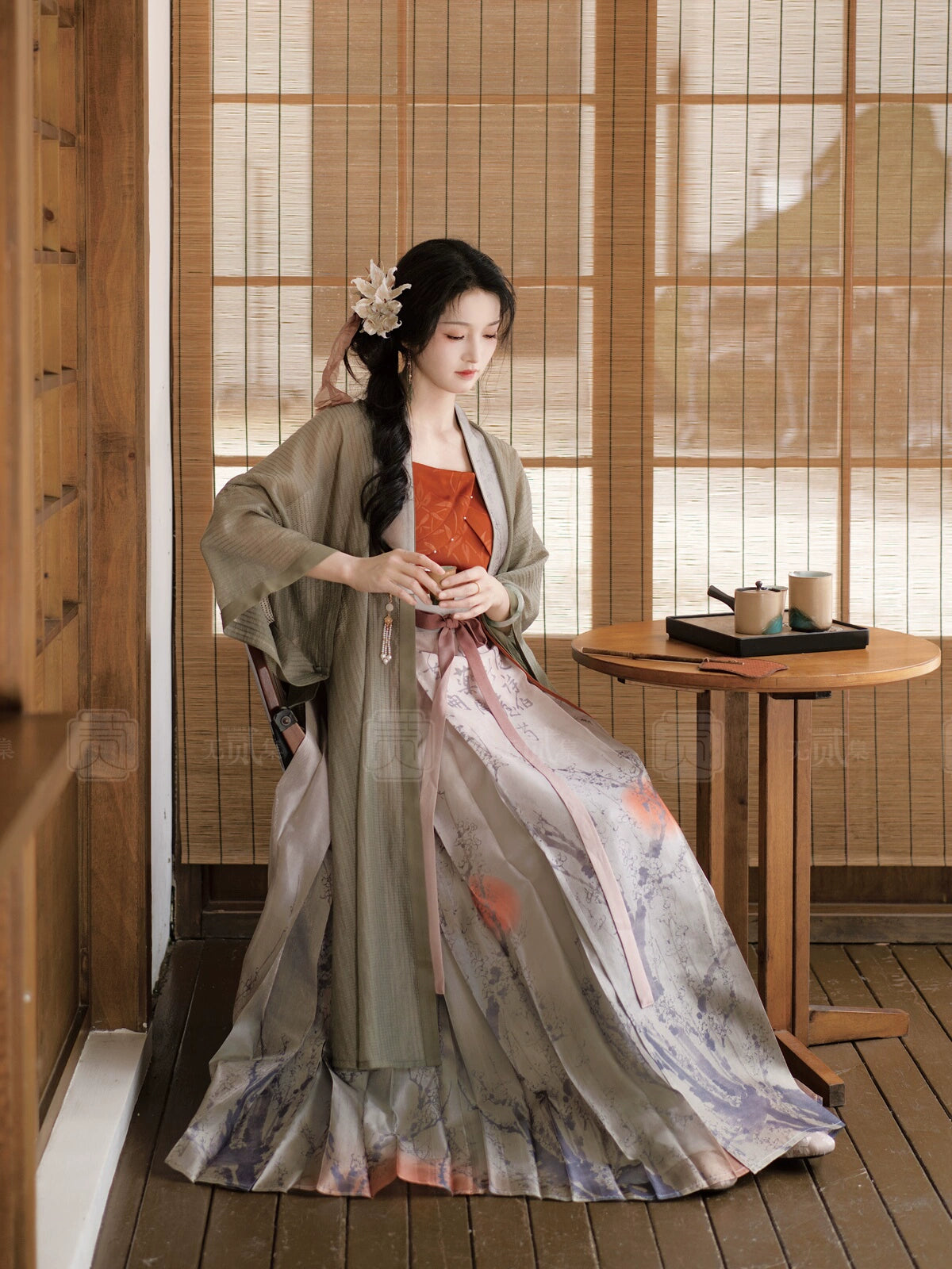 Lookbook Series Skim Surface Autumn Ming Hanfu