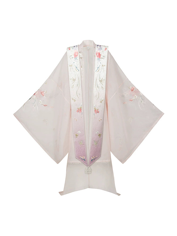 Hanguang Yurui : Luminous Pistil-Large Sleeve Shirt+Ceremonial Cape