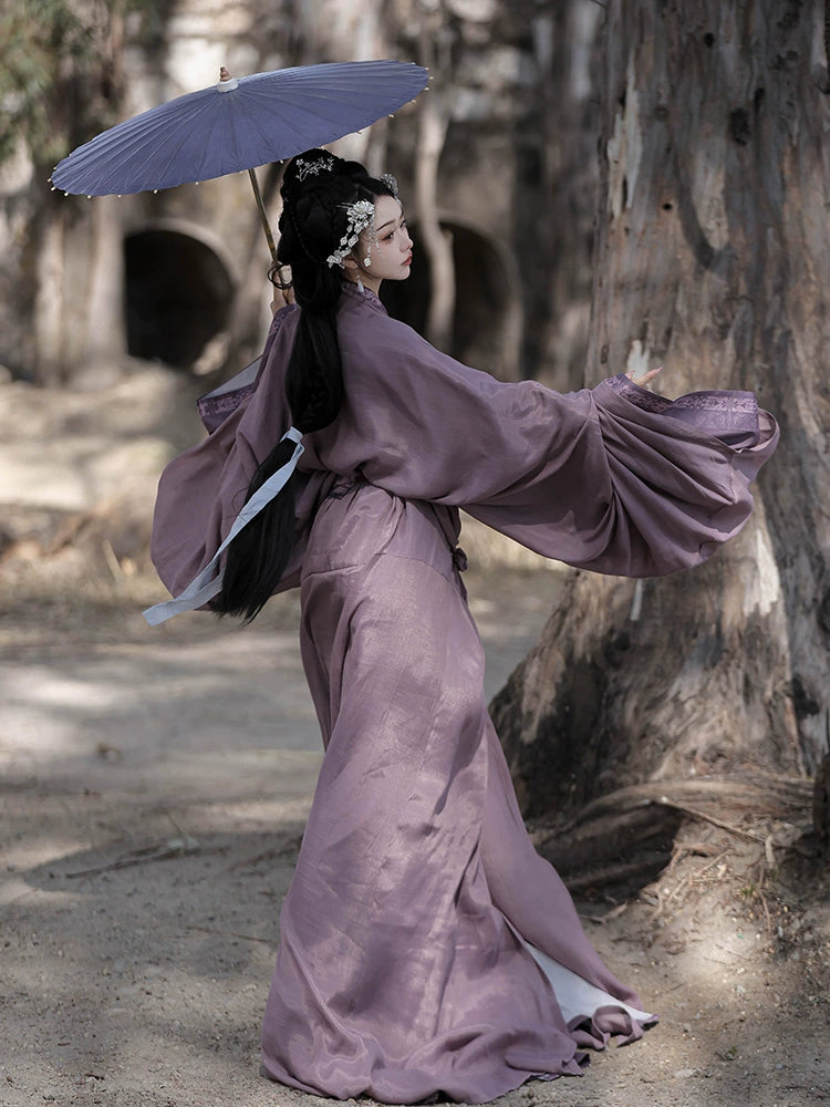 Women's Hanfu Warring States Robe 莫离 Trailing DRESS