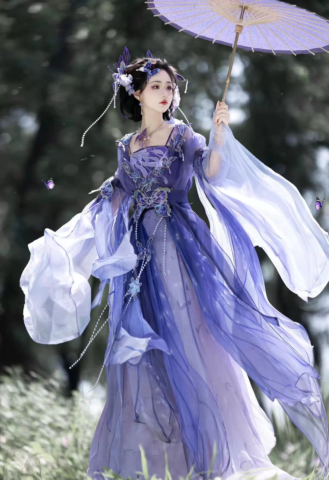 Bestie Series Butterfly Northern and Southern Dynasties Hanfu