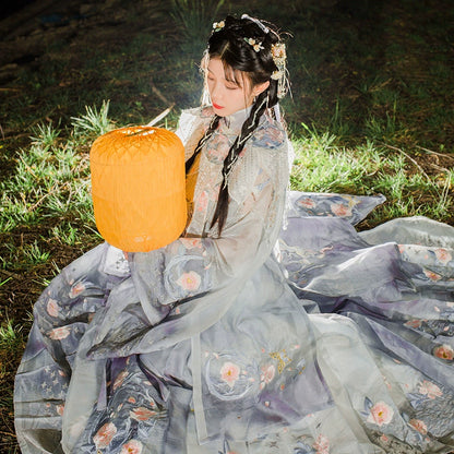 Ethereal Dreamscape Series Supreme Hanfu-Starlit Luminance