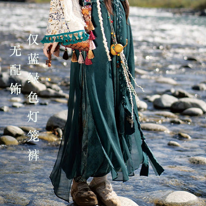 Lookbook Series Ethnic Autumn Hanfu Silky Bell