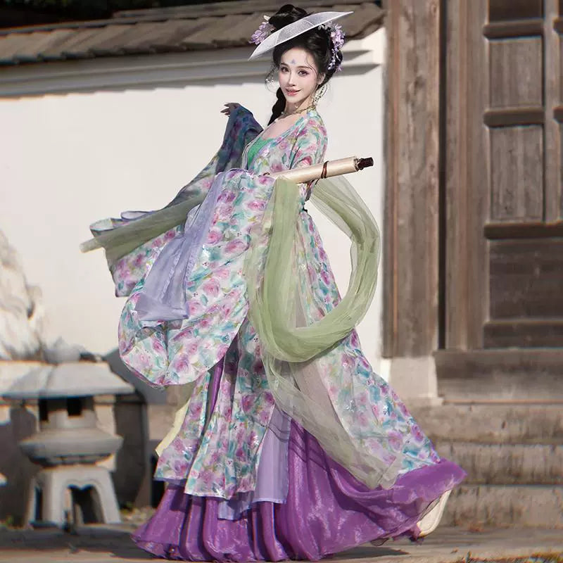 Costume Series Hou Qin Hanfu Dance Skirt