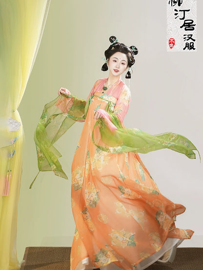 Lookbook Series Summer Autumn Hanfu Nine-colored Deer Second Verion