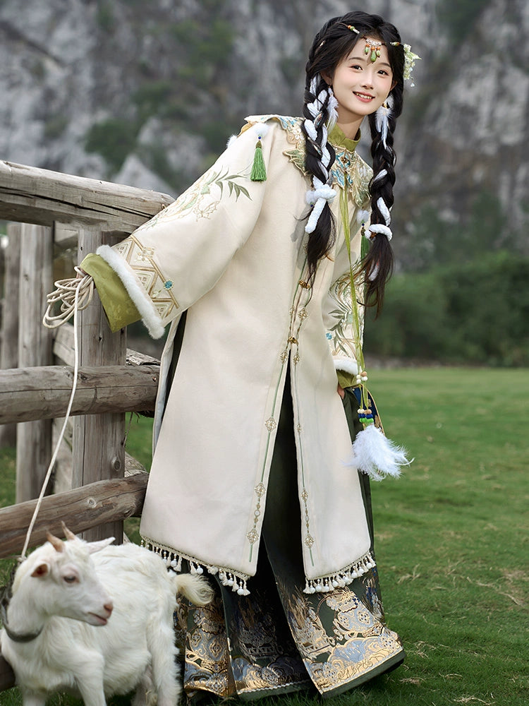 Lookbook Series Cangshan Dusk Snow Winter Hanfu