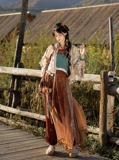 Lookbook Series Ethnic Autumn Hanfu Minstrel Ballads