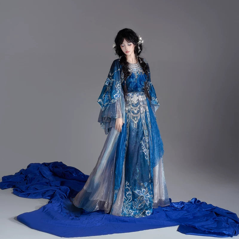 Ethereal Dreamscape Series Supreme Hanfu-Moon Butterfly Gu