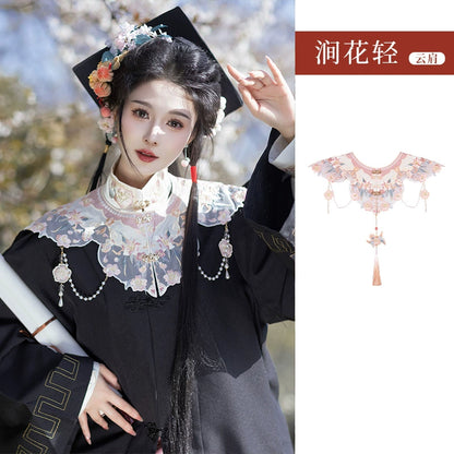 Serene Return Series Hanfu Bachelor's Cloud Shoulder