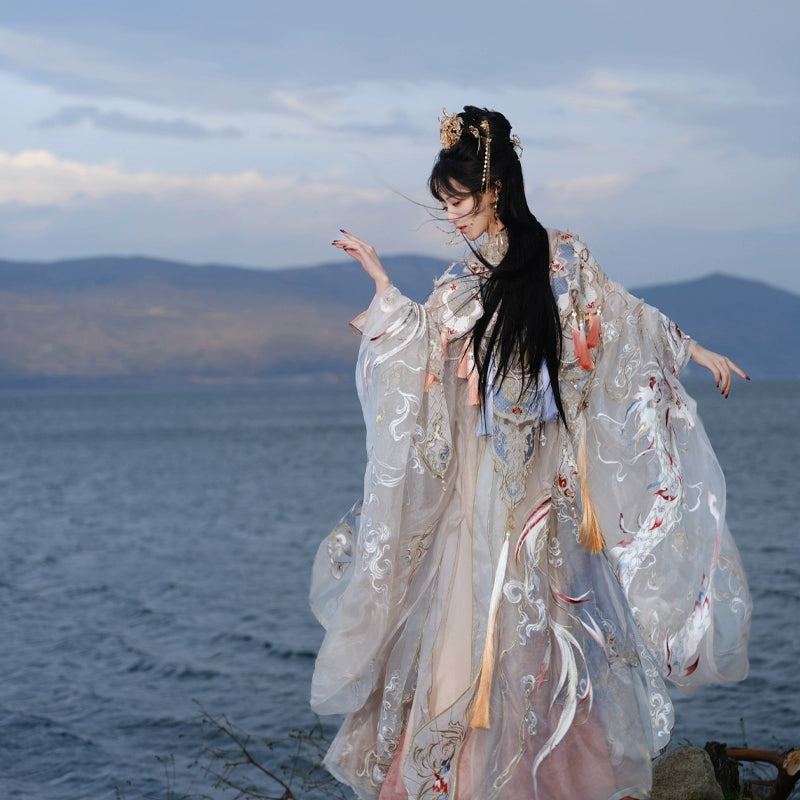 Ethereal Dreamscape Series Supreme Hanfu-Fairy Palace Amid Clouds and Phoenixes