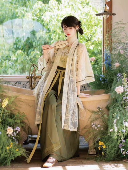 Lookbook Series Ethnic Autumn Hanfu Cicadas