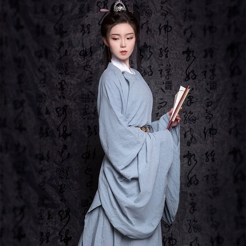 LOOKBOOK SERIES Ming Dynasty Unisex Round Collar Robe