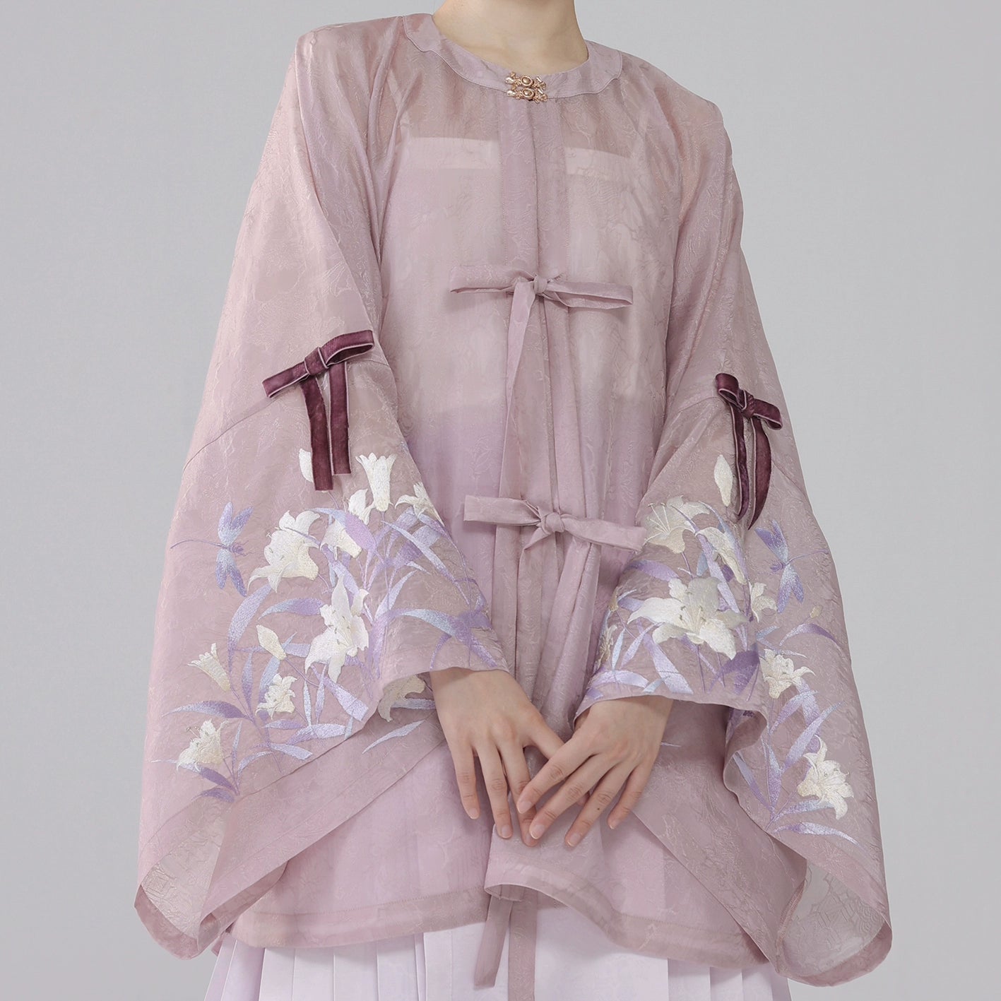 Lookbook Series Strings High-Grade Fabrics Ming Dynasty Gradient Hanfu