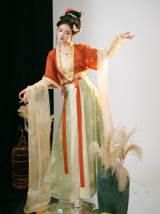 Lookbook Series Ethnic Minority Hanfu Four Seasons Song