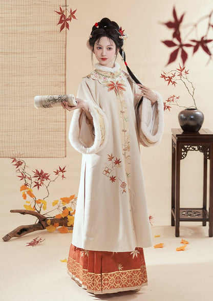 Ming Dynasty Modern Hanfu Qipao Cheongsam Dress Skirt, gifts for women 2024