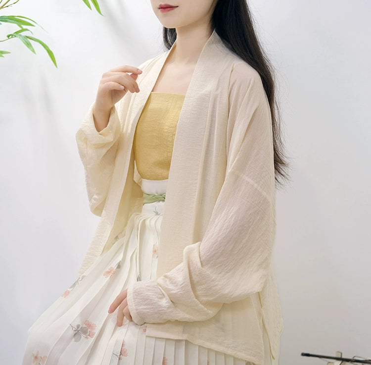 Lookbook Series Song Dynasty Airplane Sleeves Summer Autumn Hanfu