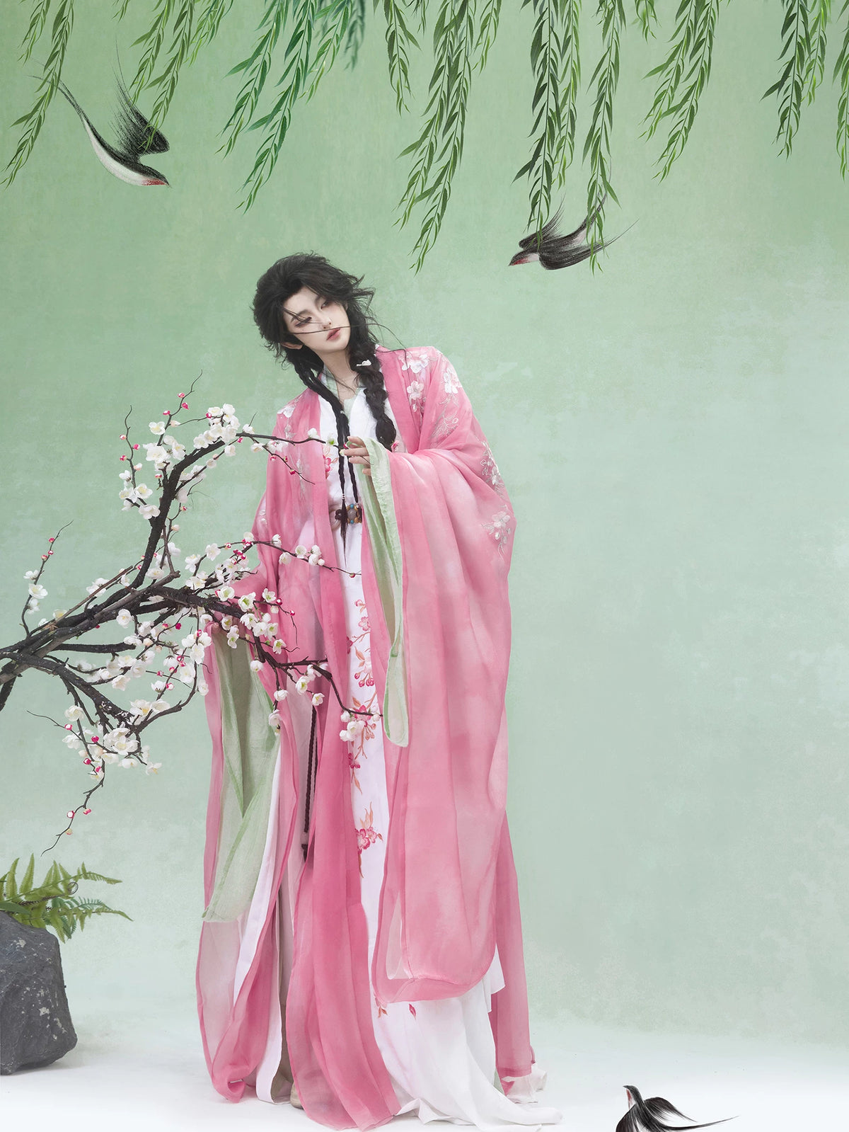 Male & Unisex Series Hanfu Slumber Beneath Flowers