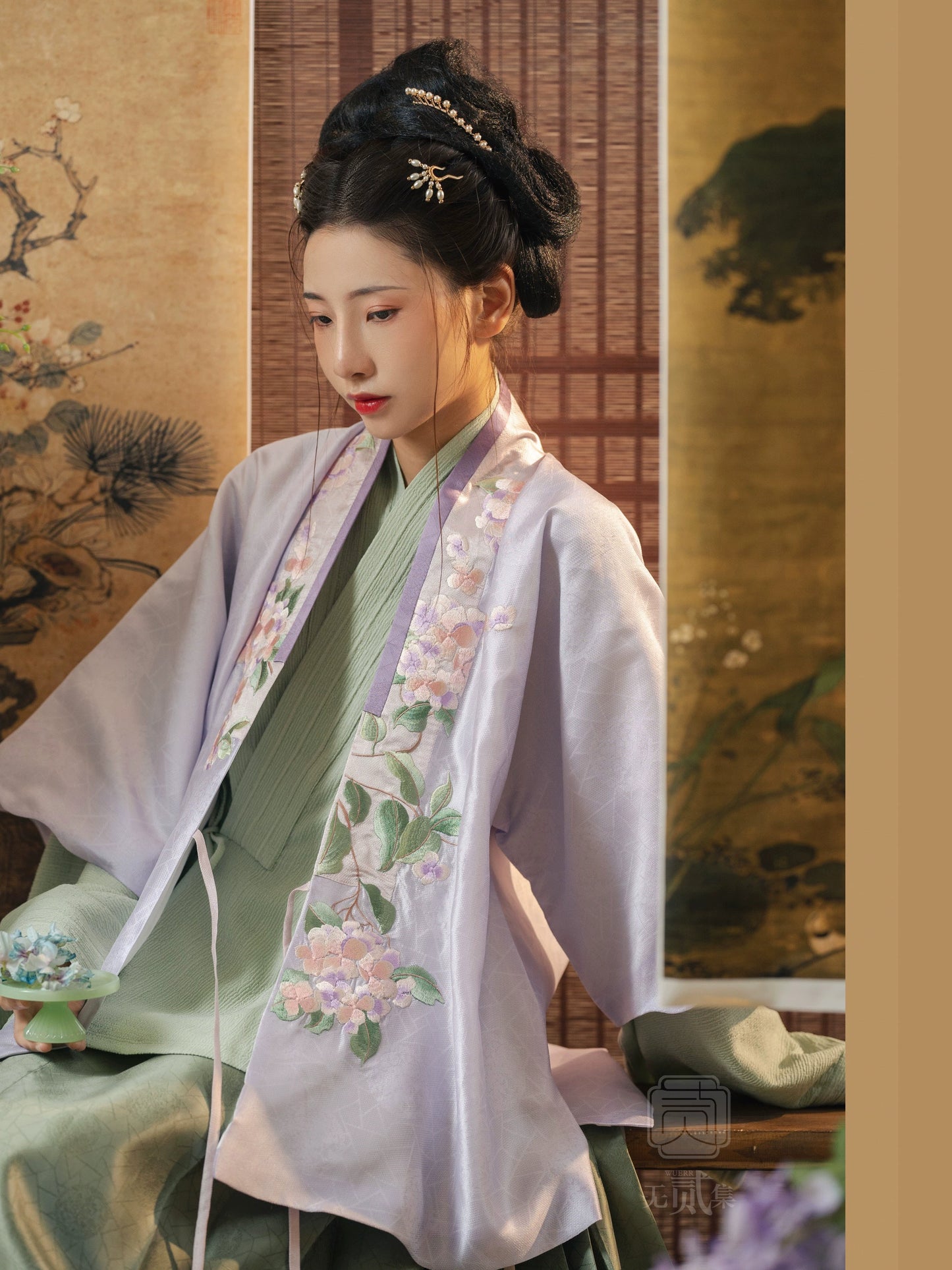 Lookbook Series Jade Ball Cake Autumn Ming Hanfu