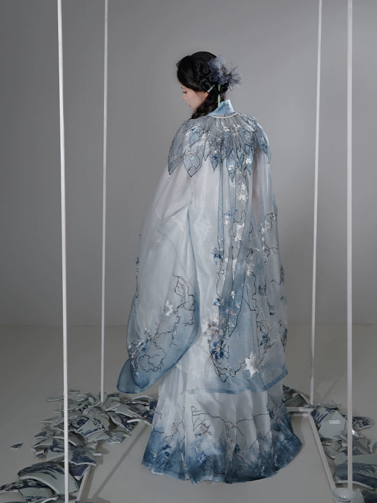 Ethereal Dreamscape Series Supreme Hanfu-Celadon