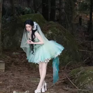 Oriental Aesthetics Series Crystal Clear Hanfu Dress