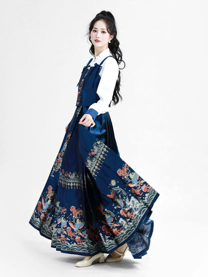 Lookbook Series Dai Horse Face Skirt Suit Stardust Sea