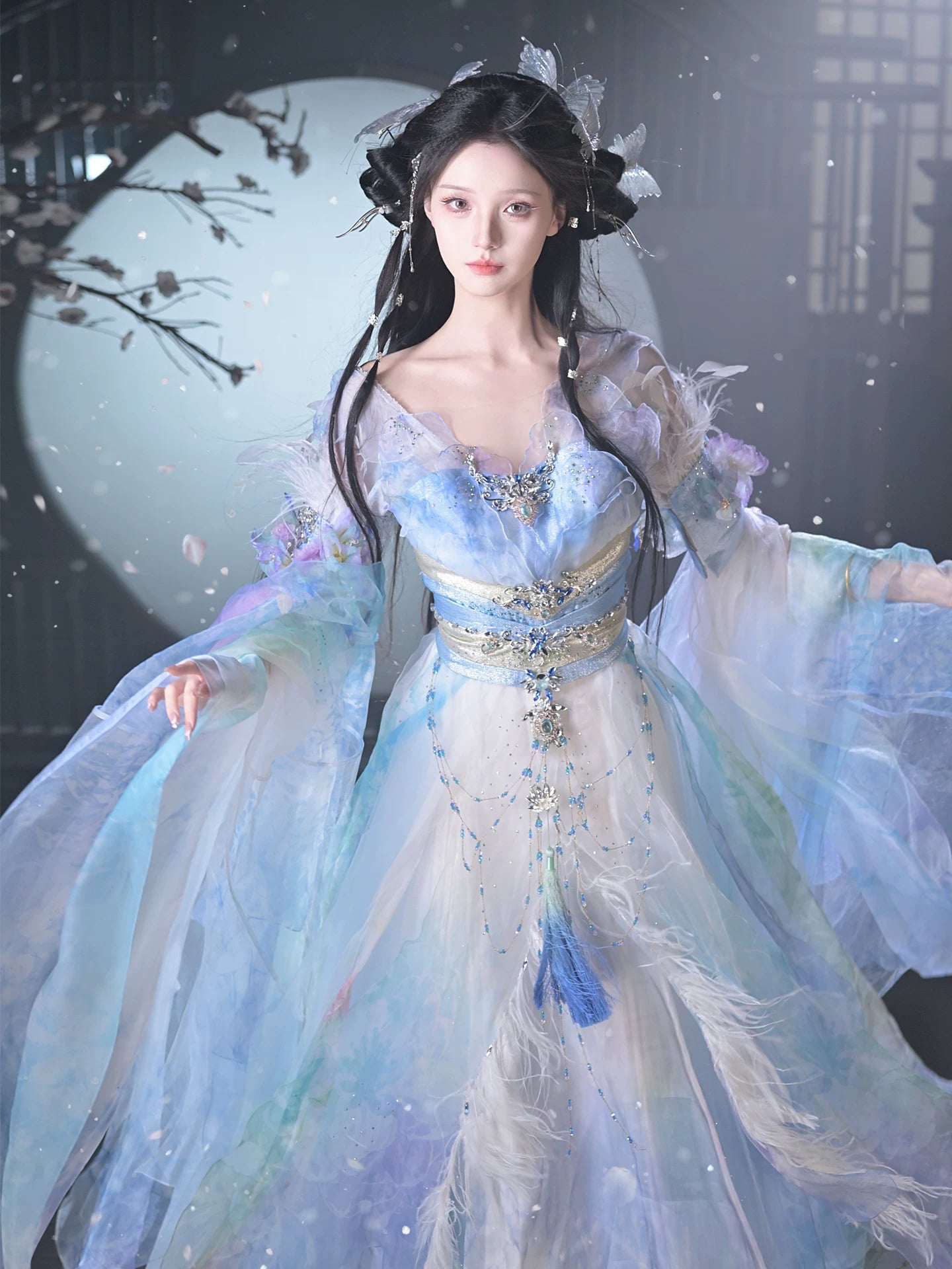 Oriental Aesthetics Series Season Goddess Hanfu Dress