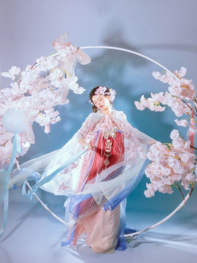 Cloud-Kissing Nature Series Cascadela Tang Hanfu