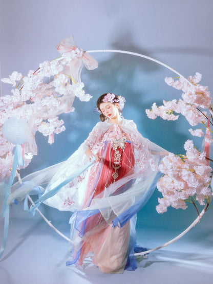 Cloud-Kissing Nature Series Cascadela Tang Hanfu