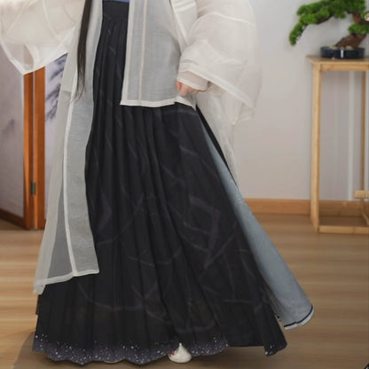 Shangyao Retreat Series Silk Gauze Song Hanfu